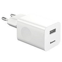 Мережевий зарядний пристрій Baseus Wall Charger Quick Charge 3A (CCALL-BX02) White - придбати в Дніпрі, Україні: ціна, характеристики | інтернет-магазин TOUCH