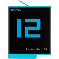 Аккумулятор Telesin для GoPro Hero 12/11/10/9 (GP-BTR-901)