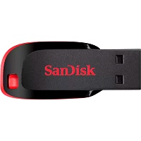 USB флеш-накопичувач SanDisk Cruzer Blade 32GB USB-A 2.0 (SDCZ50-032G-B35) - придбати в Дніпрі, Україні: ціна, характеристики | інтернет-магазин TOUCH