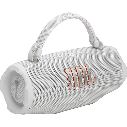 Портативная акустика JBL Charge 6 White (JBLCHARGE6WHT)