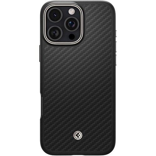 Чехол Spigen Enzo Aramid with MagSafe для Apple iPhone 16 Pro Max Black Natural (ACS08501)