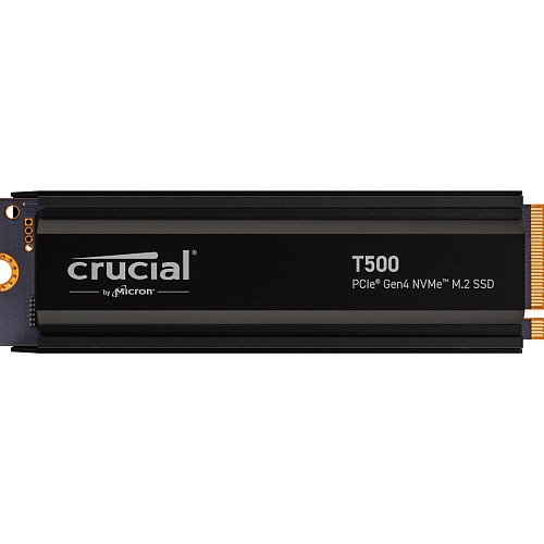 SSD накопичувач Crucial T500 1TB with Heatsink (CT1000T500SSD5) - придбати в Дніпрі, Україні: ціна, характеристики | інтернет-магазин TOUCH