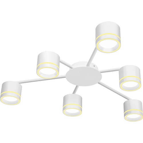 Потолочный светильник Videx VL-SPF21B-WP для ламп GX53 6шт Потолочный светильник Videx VL-SPF21B-WP для ламп GX53 6шт