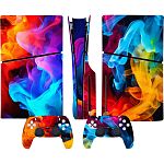 Наклейки для консоли DK Console Skin Sticker для PS5 Slim Blu-Ray (0792)
