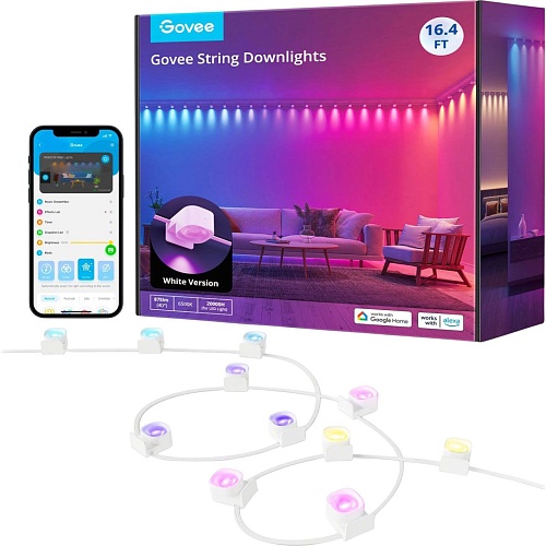Светодиодная лента Govee H608A String Downlights RGBIC 5м