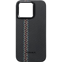 Чехол Pitaka MagEZ Case 4 600D Twill для Apple iPhone 15 Pro Max Rhapsody (FR1501PM)