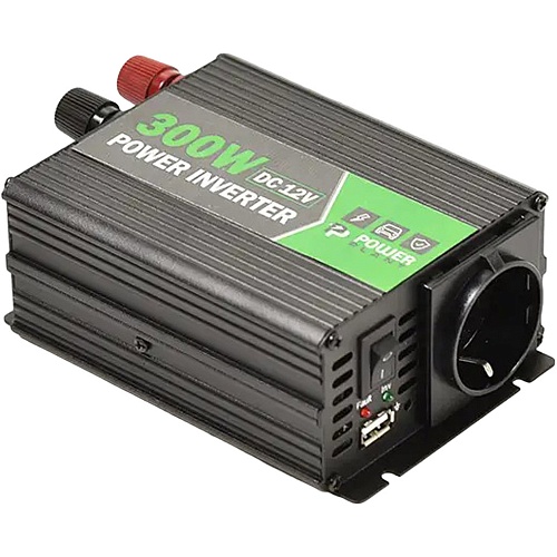 Автомобільний інвертор PowerPlant HYM300-122 12V 300W (KD00MS0001) - придбати в Дніпрі, Україні: ціна, характеристики | інтернет-магазин TOUCH