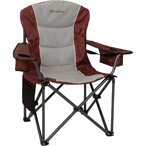 Складной стул KingCamp Juniper C10 Red/Grey (2248.65.54) Складной стул KingCamp Juniper C10 Red/Grey (2248.65.54)