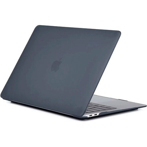 Пластиковая накладка (верх и низ) HardShell Crystal Case для Apple MacBook Air 13.6" M2 A2681 2022 (Black)