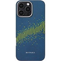 Чехол Pitaka Tactile Woven Case StarPeak MagEZ Lumintex Edition для Apple iPhone 16 Pro Milky Way Galaxy (KI1603PMYG) Чехол Pitaka Tactile Woven Case StarPeak MagEZ Lumintex Edition для Apple iPhone 16 Pro Milky Way Galaxy (KI1603PMYG)