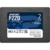 SSD накопитель Patriot P220 2TB (P220S2TB25) SSD накопитель Patriot P220 2TB (P220S2TB25)