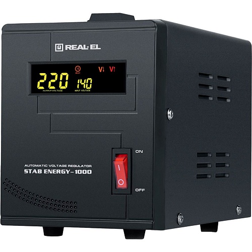 Стабилизатор напряжения REAL-EL Stab Energy-1000 (EL122400012)