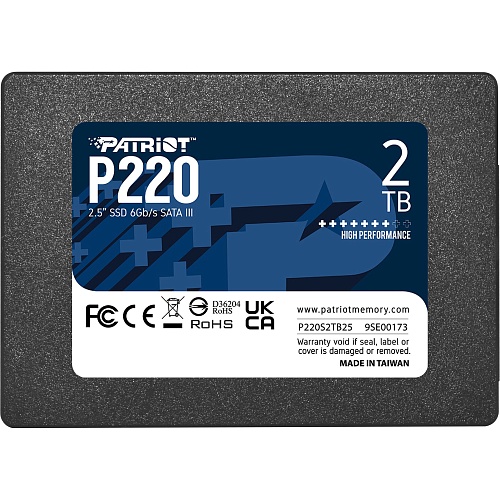 SSD накопичувач Patriot P220 2TB (P220S2TB25) - придбати в Дніпрі, Україні: ціна, характеристики | інтернет-магазин TOUCH SSD накопичувач Patriot P220 2TB (P220S2TB25) - придбати в Дніпрі, Україні: ціна, характеристики | інтернет-магазин TOUCH
