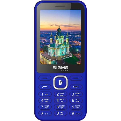Мобільний телефон Sigma mobile X-style 31 Power Type-C (Blue) UA-UCRF - придбати в Дніпрі, Україні: ціна, характеристики | інтернет-магазин TOUCH