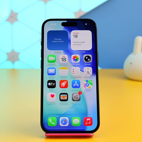 Смартфон Apple iPhone 15 128GB Black (MTP03) Б/У