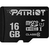 Карта пам'яті Patriot LX microSDHC 16GB UHS-I Class 10 (PSF16GMDC10) - придбати в Дніпрі, Україні: ціна, характеристики | інтернет-магазин TOUCH