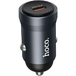 Автомобільний зарядний пристрій Hoco Z62A Energy Metal Gray