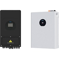 Система зберігання енергії Deye SUN-5K-SG03 Black 5kW + АКБ SE-F5 Pro-С 5.1kWh (51.2V/100Ah/5120Wh) - придбати в Дніпрі, Україні: ціна, характеристики | інтернет-магазин TOUCH