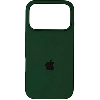 Чехол Silicone Case для Apple iPhone 17 Pro Dark Green AA