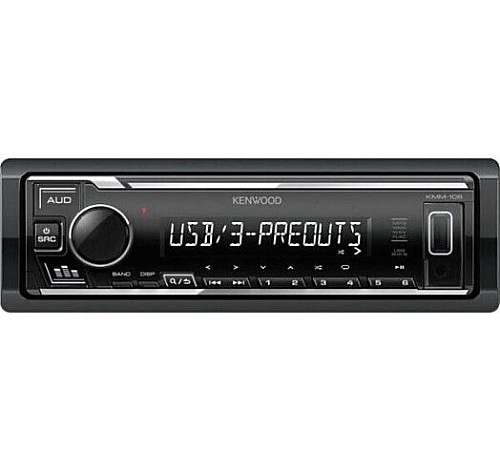 Автомагнітола Kenwood KMM-106 - придбати в Дніпрі, Україні: ціна, характеристики | інтернет-магазин TOUCH