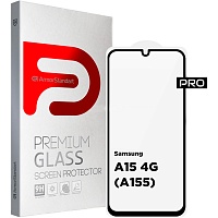 Защитное стекло ArmorStandart Full Pro Glass для Samsung A15 4G/A15 5G Black (ARM74659)