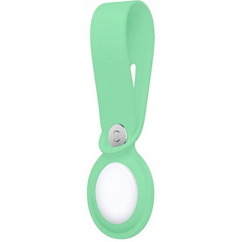Чехол для поисковой метки Apple AirTag Silicone Loop (Pistachio) HC