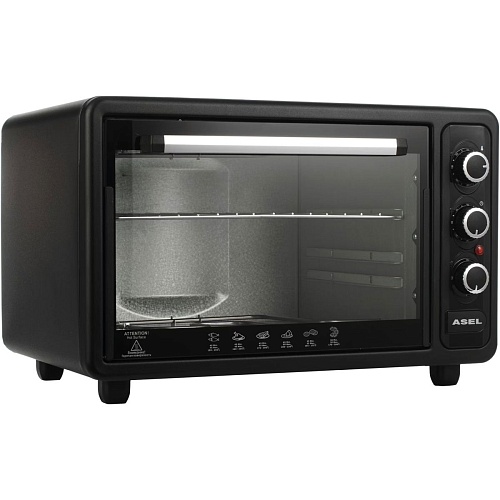 Настольная электрическая духовка Asel AF 40-23 Black