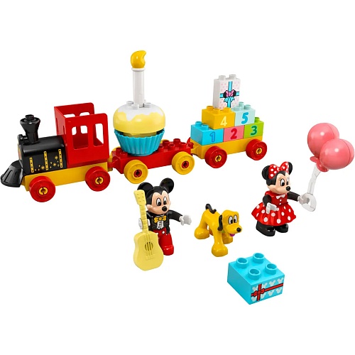 Конструктор LEGO DUPLO Праздничный поезд Микки и Минни (10941)