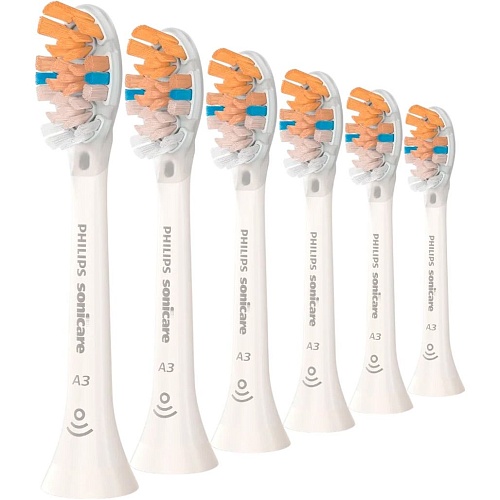 Насадка для зубной щетки Philips Sonicare A3 Premium All-in-One HX9096/10 6шт