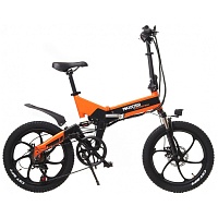 Электровелосипед Maxxter RUFFER Max (Black-Orange)