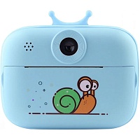 Детская фотокамера DK SnailSnap Printing Blue Детская фотокамера DK SnailSnap Printing Blue