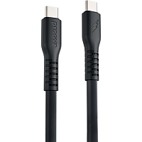 Кабель Proove Eternal USB-C to USB-C 60W 2m Black