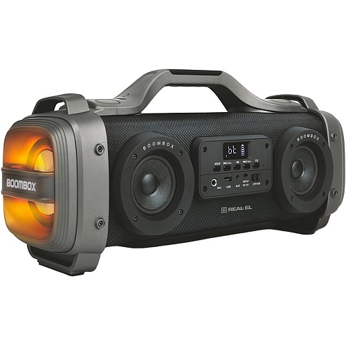 Портативна акустика REAL-EL X-770 Black - придбати в Дніпрі, Україні: ціна, характеристики | інтернет-магазин TOUCH