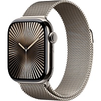 Смарт-годинник Apple Watch Series 10 GPS + Cellular 42mm Natural Titanium Case with Natural Milanese Loop (MWXF3) - придбати в Дніпрі, Україні: ціна, характеристики | інтернет-магазин TOUCH Смарт-годинник Apple Watch Series 10 GPS + Cellular 42mm Natural Titanium Case with Natural Milanese Loop (MWXF3) - придбати в Дніпрі, Україні: ціна, характеристики | інтернет-магазин TOUCH