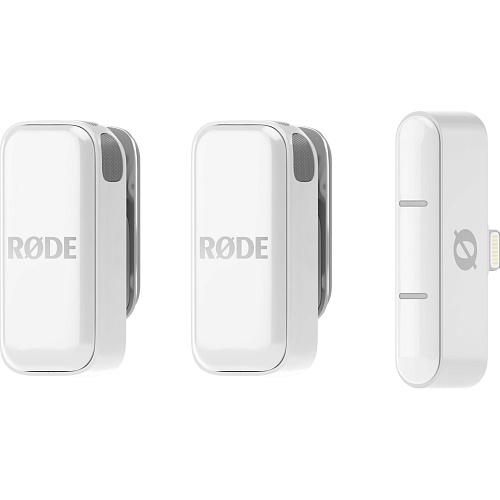 Мікрофонна радіосистема Rode Wireless Micro Lightning White (WIMICROL-W) - придбати в Дніпрі, Україні: ціна, характеристики | інтернет-магазин TOUCH