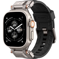 Ремешок Spigen DuraPro Armor PU для Apple Watch 42/44/45/49mm Black (AMP07591)