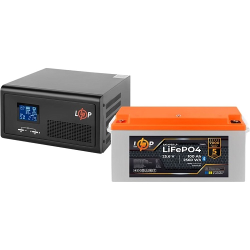 Источник бесперебойного питания (ИБП) LogicPower UPS В2300 + LiFePO4 2560Wh (37457)