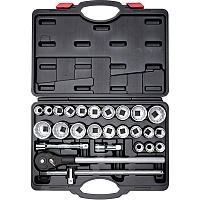 Набор торцевых головок с трещоткой Intertool ET-6026 26шт