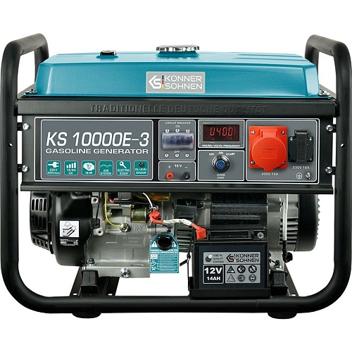 Генератор бензиновий Konner&Sohnen KS 10000E-3 - придбати в Дніпрі, Україні: ціна, характеристики | інтернет-магазин TOUCH