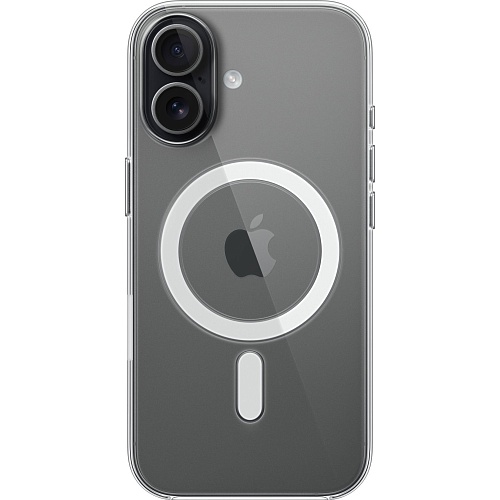 Чехол Apple Clear Case with MagSafe для iPhone 17 (MGF24)