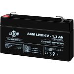 Аккумулятор LogicPower AGM 6V (6V/1.3Ah/7.8Wh) (4157)