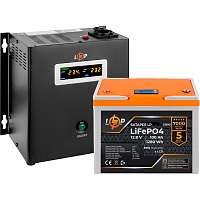 Источник бесперебойного питания (ИБП) LogicPower UPS W800 + АКБ LiFePO4 1280Wh (22612)