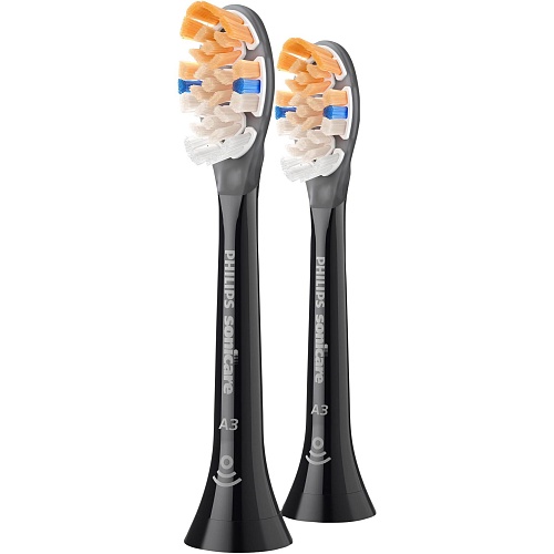 Насадка для зубной щетки Philips Sonicare A3 Premium All-in-One HX9092/88 Black 2шт
