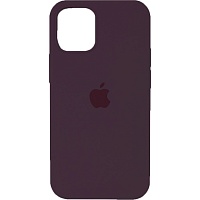 Чехол Silicone Case для Apple iPhone 15 Elderberry AA