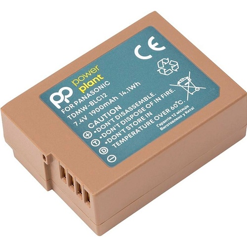 Акумулятор PowerPlant TDMW-BLC12 для Panasonic (CB971282) - придбати в Дніпрі, Україні: ціна, характеристики | інтернет-магазин TOUCH
