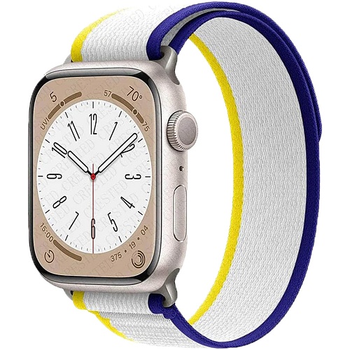Ремешок Trail Loop для Apple Watch 42/44/45/46/49mm Blue/Yellow