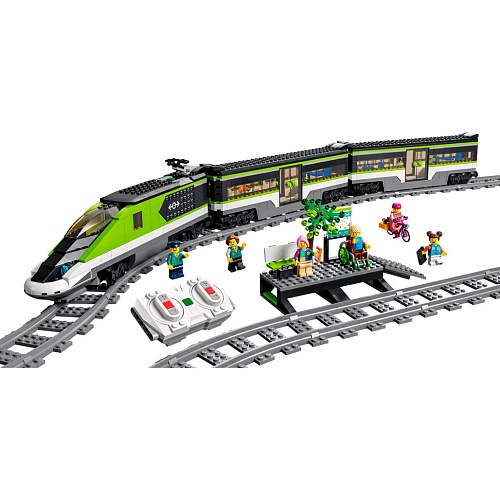 Конструктор LEGO City Пасажирський поїзд-експрес (60337) - придбати в Дніпрі, Україні: ціна, характеристики | інтернет-магазин TOUCH