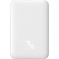 Внешний аккумулятор Baseus Magnetic Bracket Mini 10000mAh 20W White (P10059001223-00) Внешний аккумулятор Baseus Magnetic Bracket Mini 10000mAh 20W White (P10059001223-00)