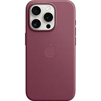 Чехол Apple FineWoven Case with MagSafe для iPhone 15 Pro Mulberry (MT4L3ZM/A)