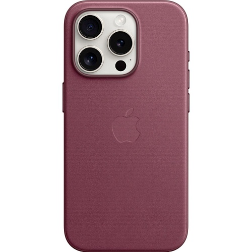 Чохол Apple FineWoven Case with MagSafe для iPhone 15 Pro Mulberry (MT4L3ZM/A) - придбати в Дніпрі, Україні: ціна, характеристики | інтернет-магазин TOUCH